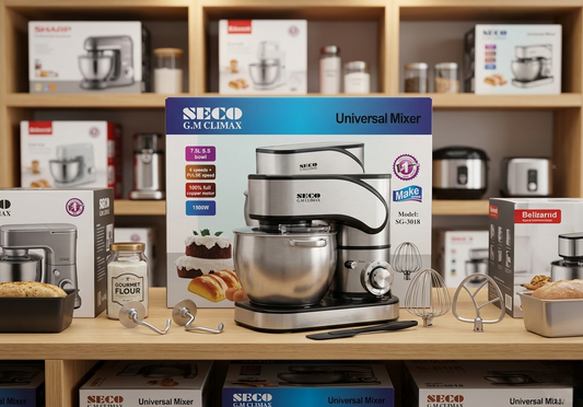 Best Dough Maker Machine in Pakistan – Seco 7.5L 1500W Stand Mixer - Original Appliances