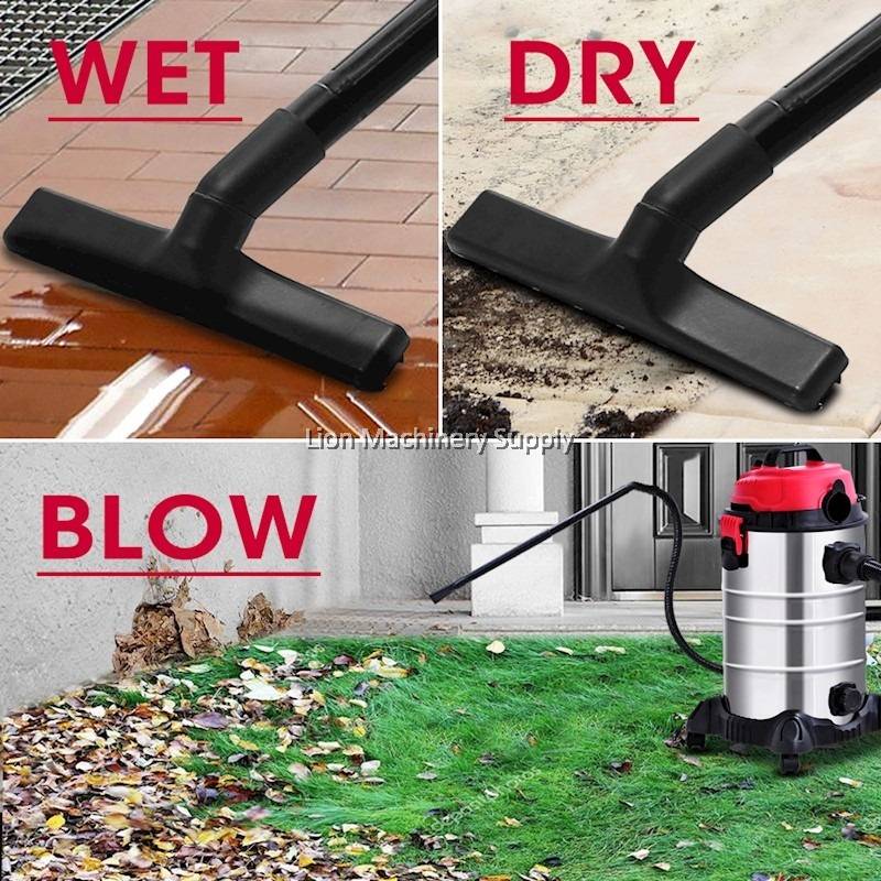 Imported 30L Commercial Stainless Steel Wet & Dry Vacuum Cleaner