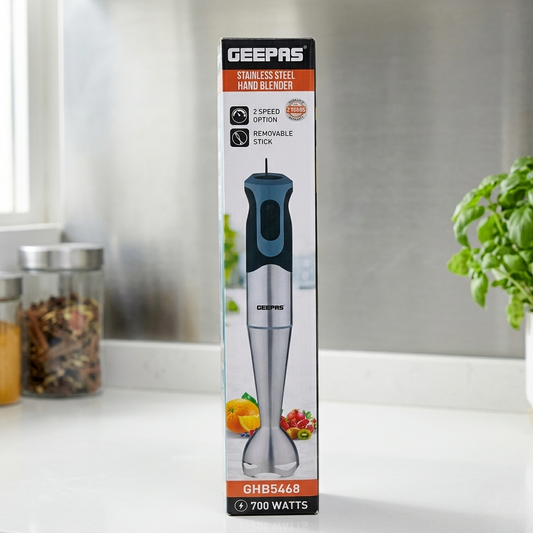 Geepas GHB5468 Hand Blender Price in Pakistan | 700W Stainless Steel Stick Blender - Original Appliances