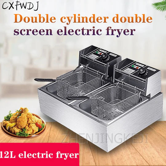 electric countertop deep fryer
