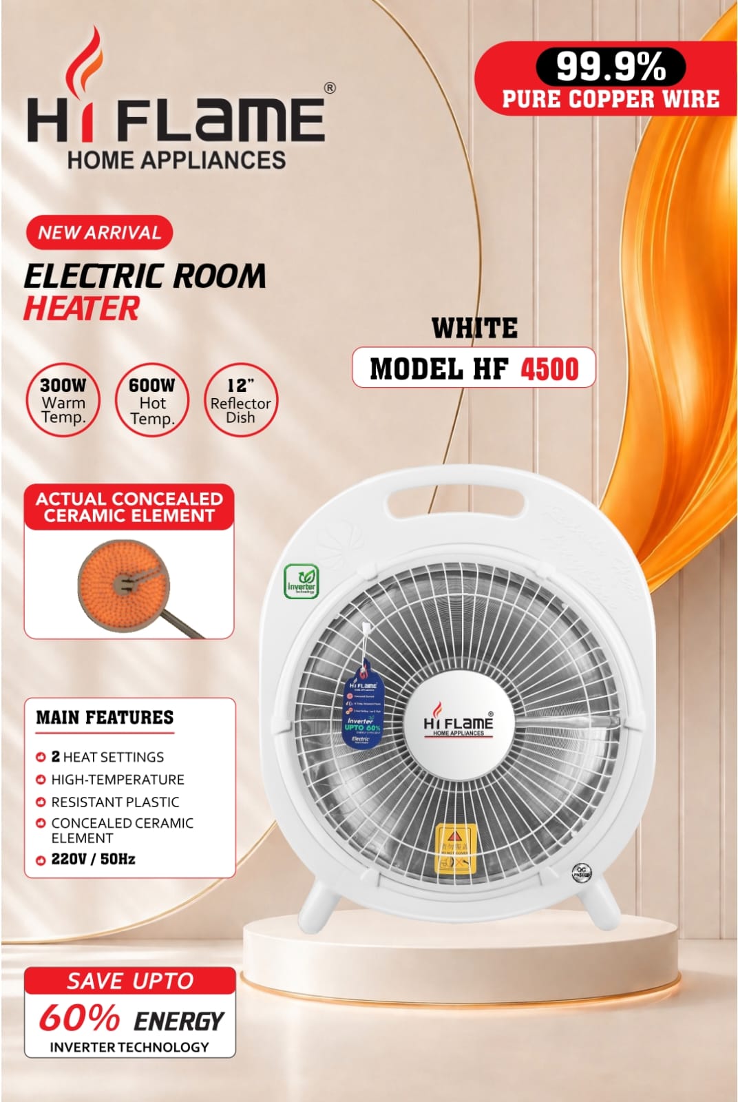 Hi Flame HF-4500 Heater