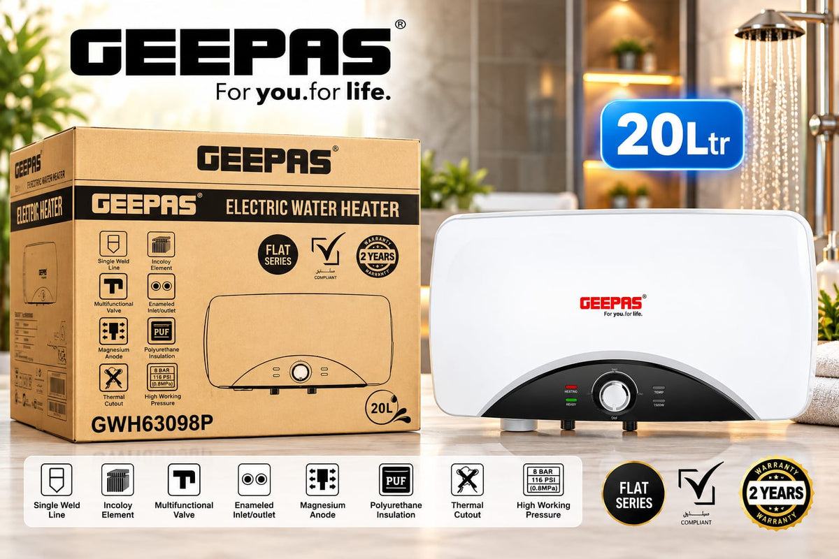 Geepas 2000W geyser