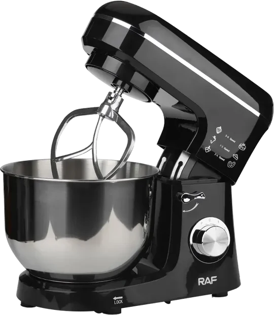 Imported RAF Stand Mixer 1100W 6.8L R.6671B | Professional Dough Maker