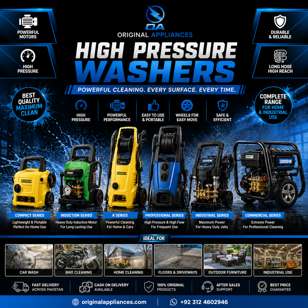 Pressure Washers Car Wash Machines