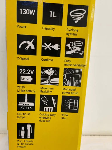 ZANUSSI 3 in 1 Airwave Cordless Rechargeable Hand Stick Vacuum Cleaner