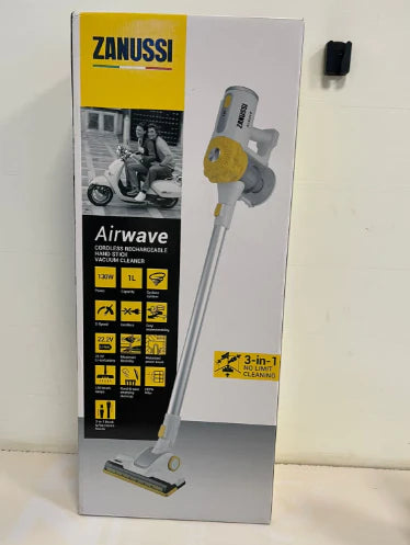 ZANUSSI 3 in 1 Airwave Cordless Rechargeable Hand Stick Vacuum Cleaner