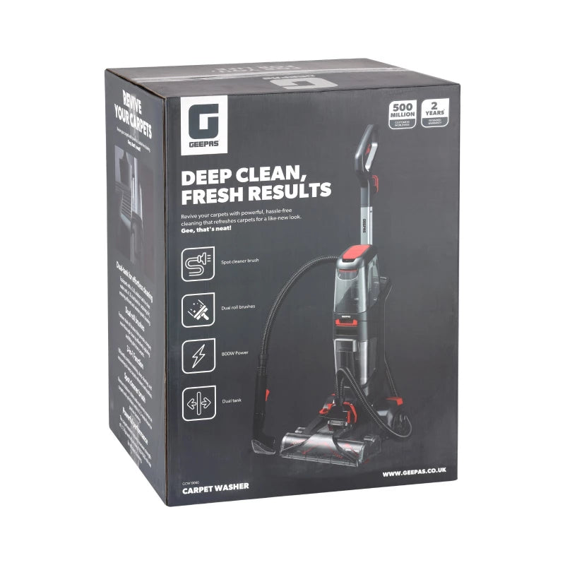 Geepas Carpet Washer & floor cleaner GCW19060