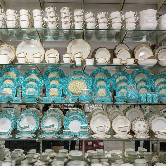 Azure Bloom dinner set Pakistan
