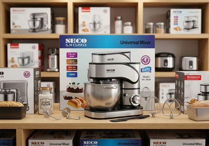 Best Dough Maker Machine in Pakistan – Seco 7.5L 1500W Stand Mixer - Original Appliances