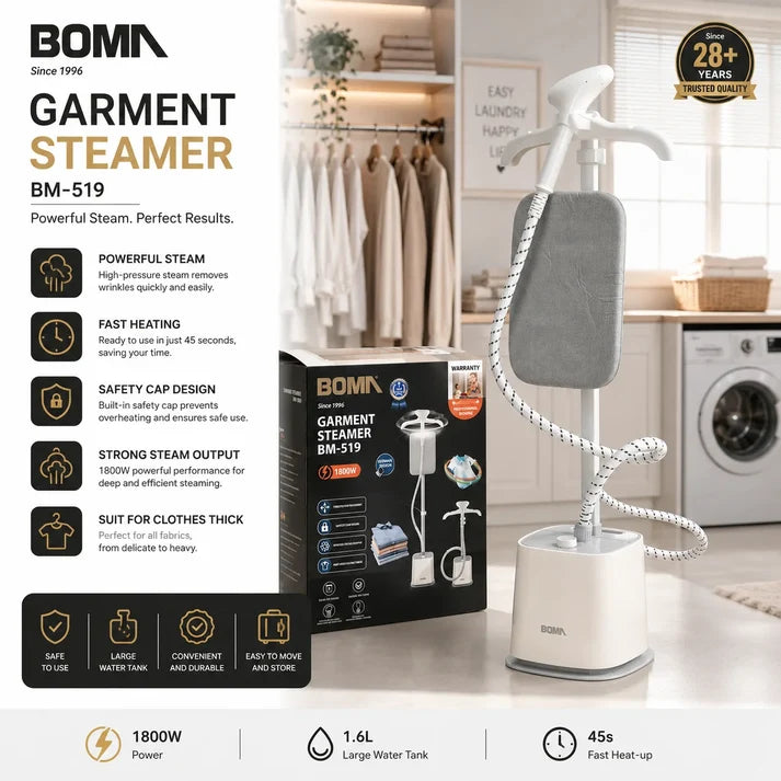 Boma Professional Garment Steamer BM-519