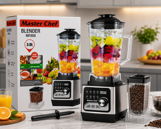 Master Chef MF888 3.0L multifunction blender with original box