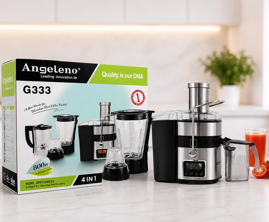 Angeleno G333 4-in-1 Juicer Blender Grinder