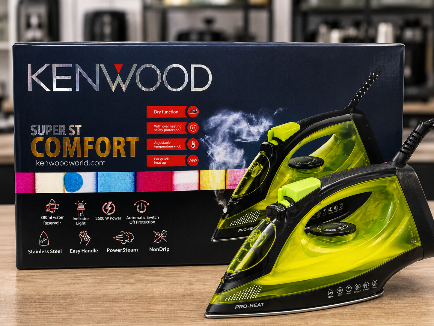 Kenwood Super ST Comfort Steam Iron