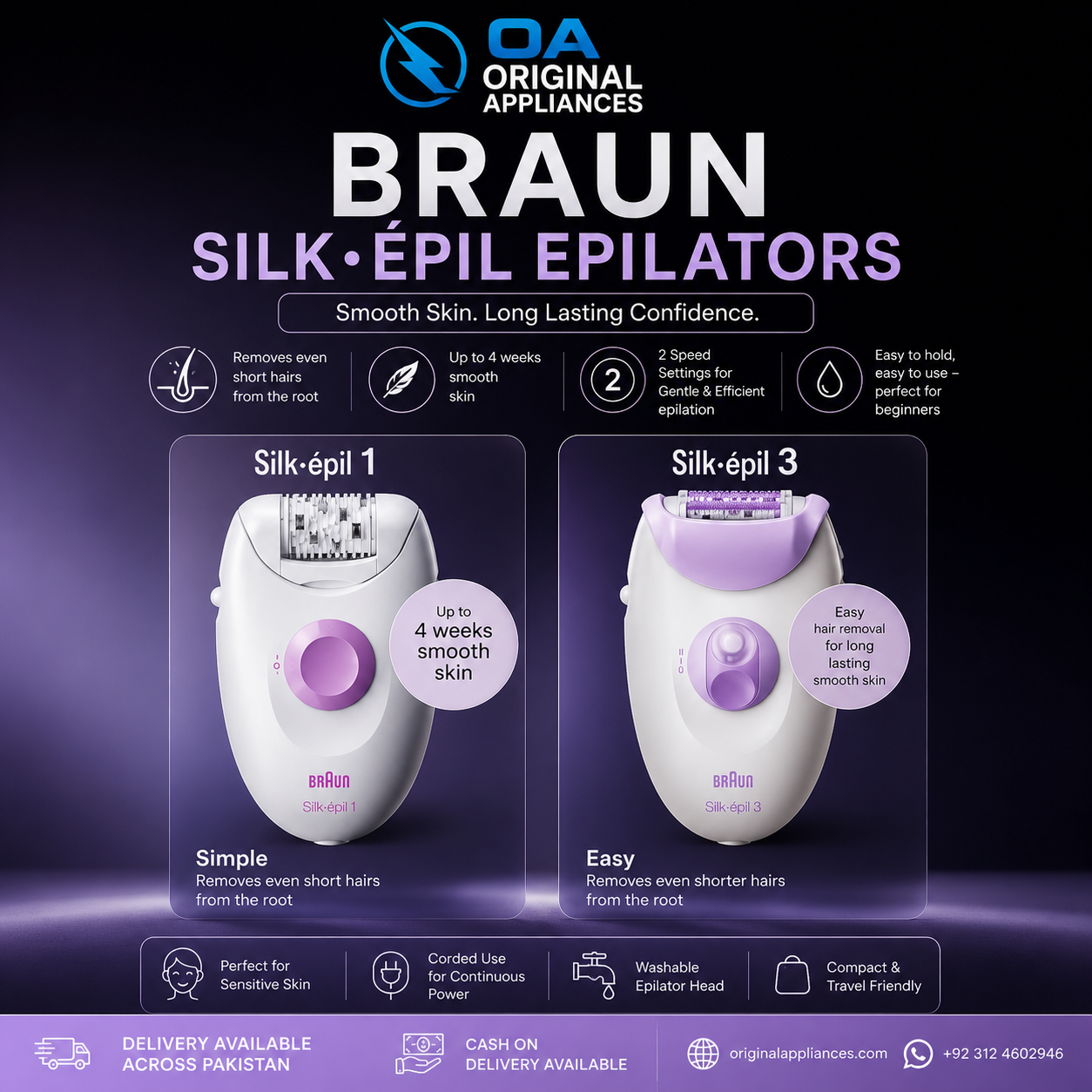 Braun Hair Removal Machine