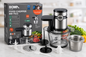BOMA BM-7022 8-in-1 Food Chopper 800W 3L with box and multiple attachments