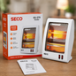 SECO SG-379 800W electric room heater with safety mesh