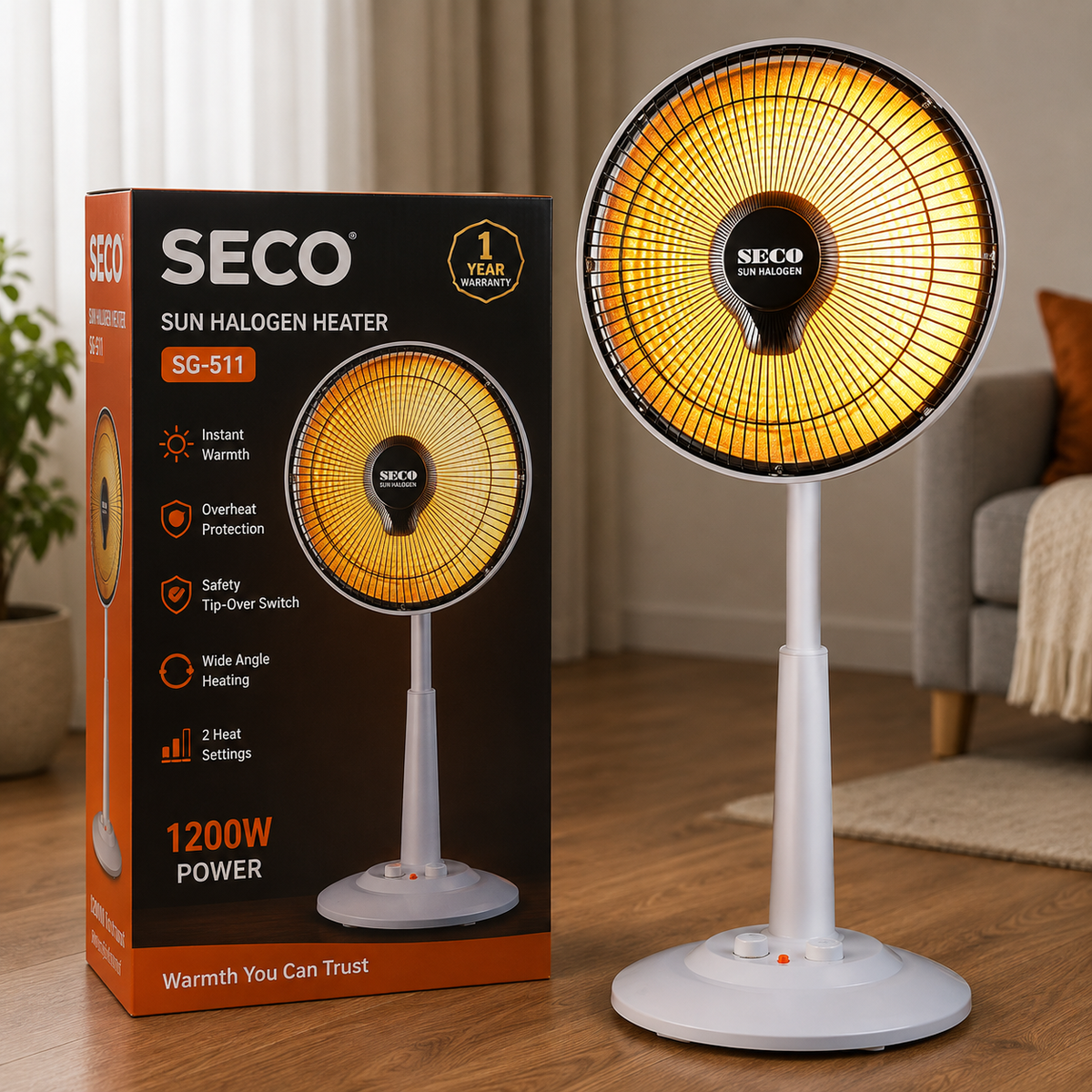 SUN Halogen Heater SG-511
