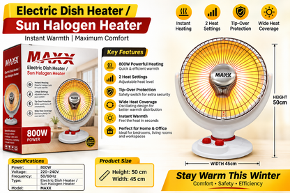 MAXX Electric Dish Heater