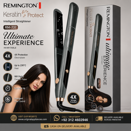Original REMINGTON Keratin Protect Intelligent Hair Straightener