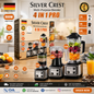 SILVER CREST 4 IN 1 PRO Multi-Purpose Blender 800W with 2.5L Blender, Chopper and Grinder