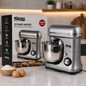 Imported DSP KM3059 10L 2000W Stand Mixer with Stainless Steel Bowl and Planetary Mixing System