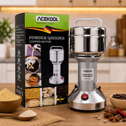 Imported ACEKOOL 150G Electric Spice Grinder with Stainless Steel Grinding Chamber