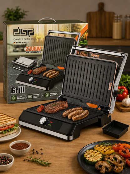 DSP KB1112
DSP Contact Grill
DSP Panini Press
Electric Grill