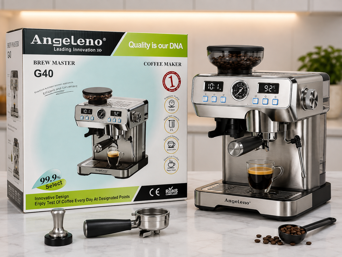 Angeleno Brew Master G40 20 Bar coffee maker with original box