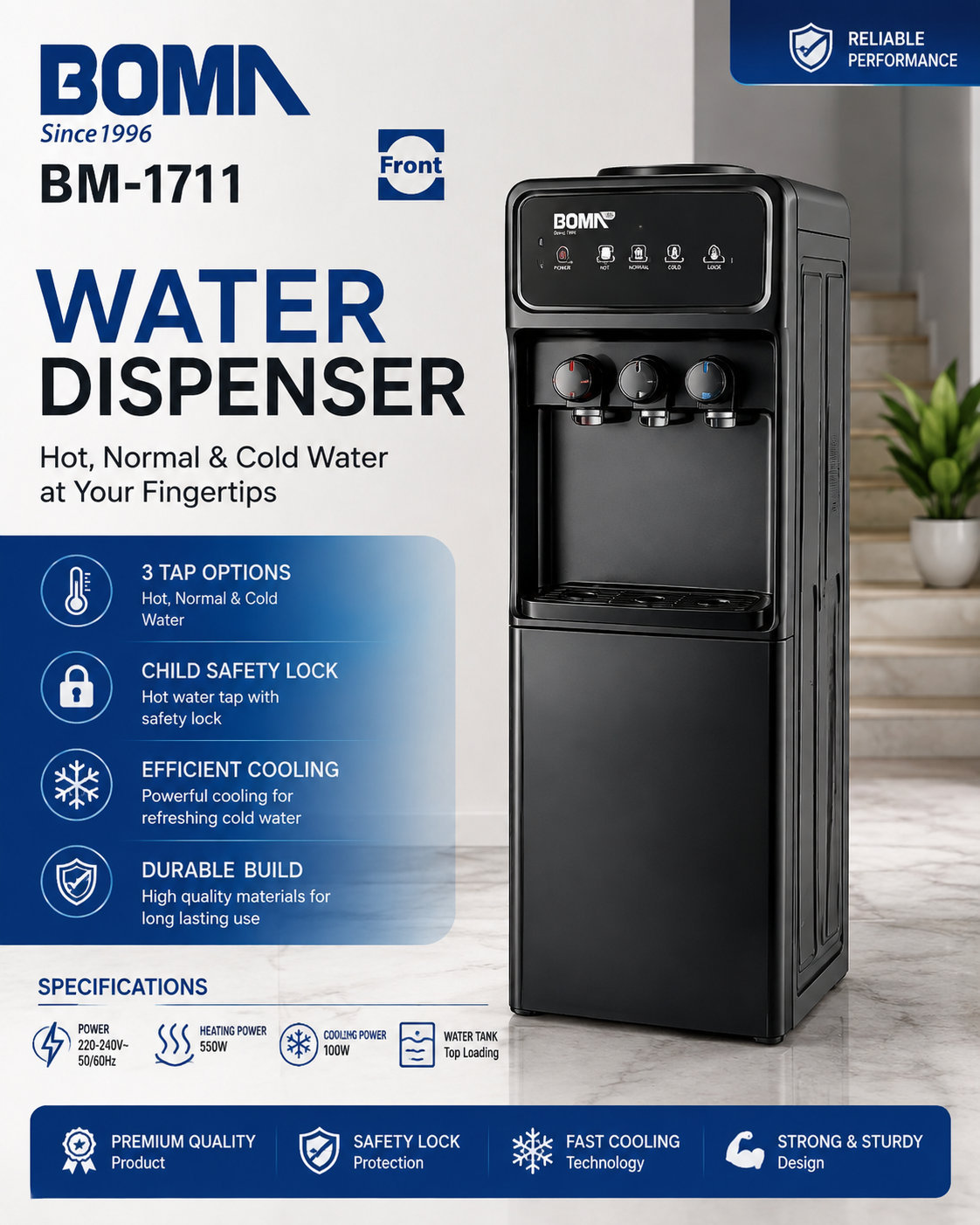 BOMA BM-1711 Water Dispenser
