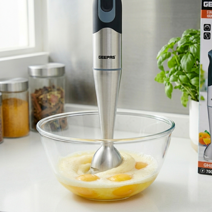 Geepas GHB5468 Hand Blender Price in Pakistan | 700W Stainless Steel Stick Blender - Original Appliances