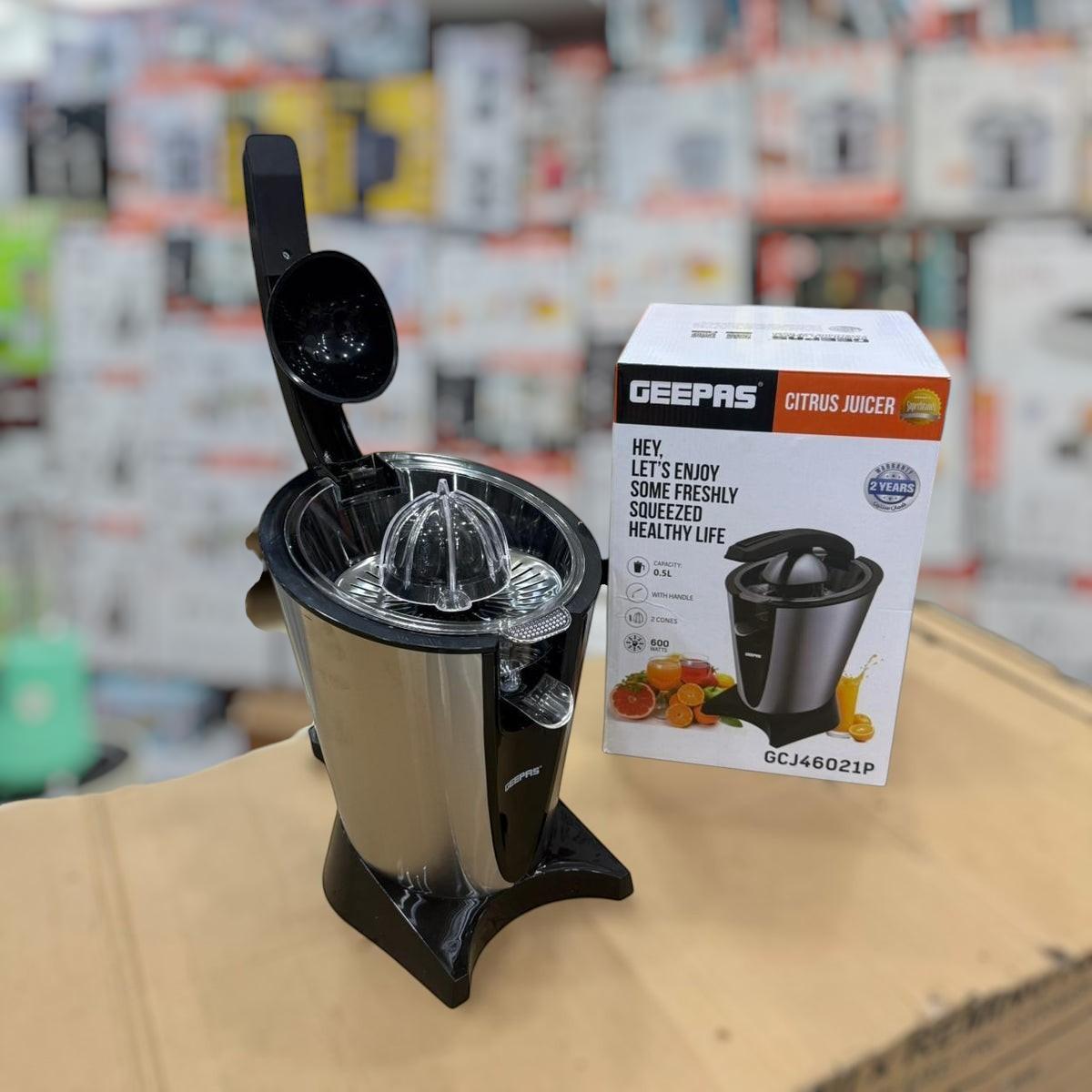 Geepas GCJ46021P electric citrus juicer