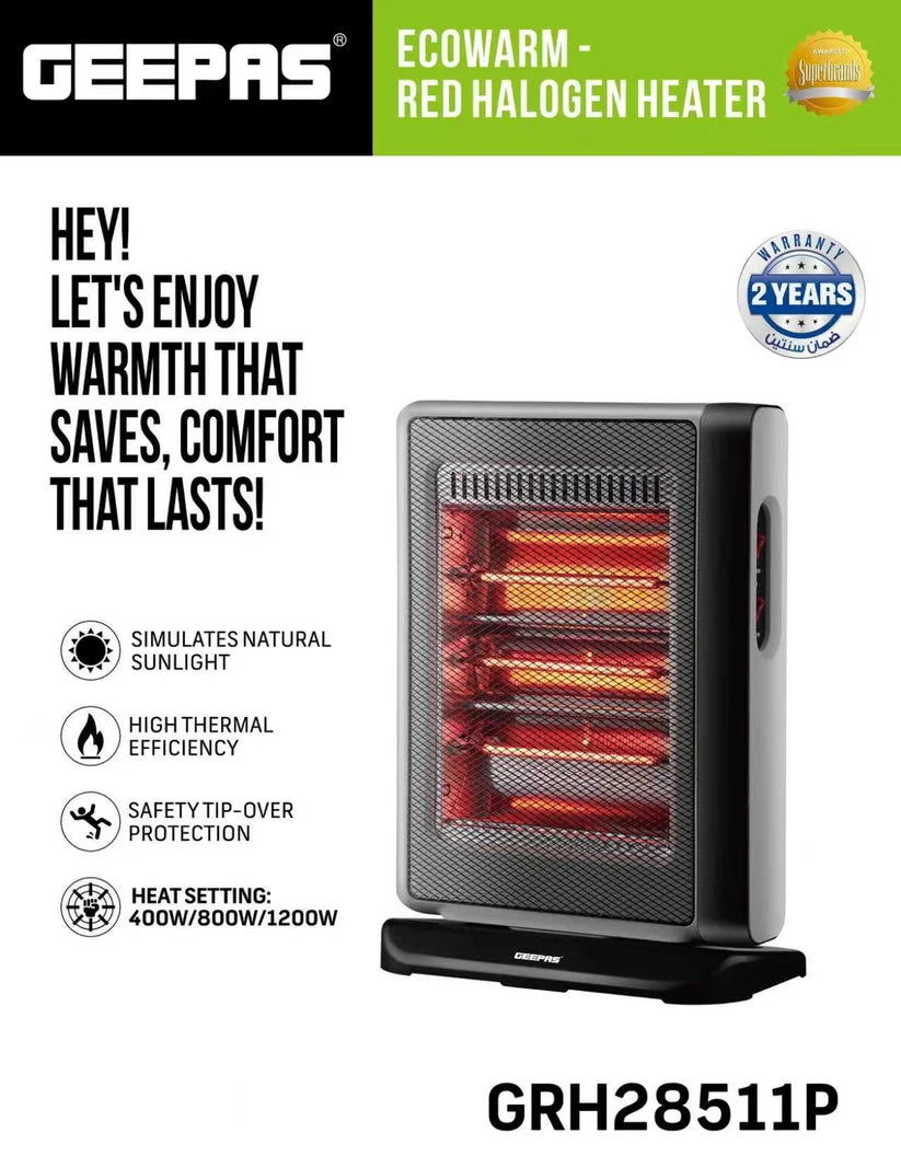 Geepas Heater 1200W