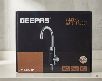 Geepas GWF61224P electric water heating faucet