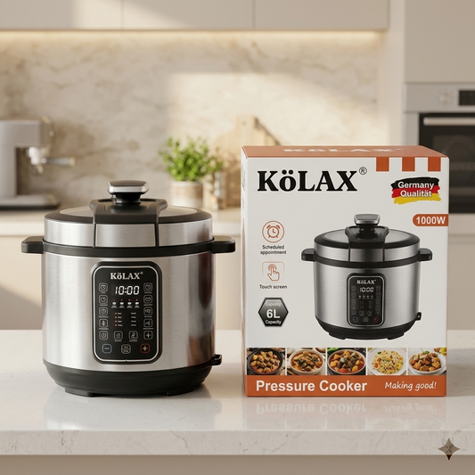 KöLAX 6L digital electric pressure cooker.