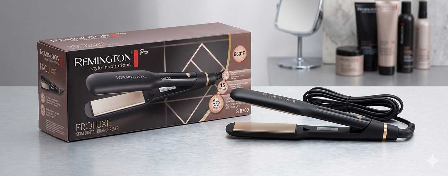 Remington PROLUXE S8700 Hair Straightener