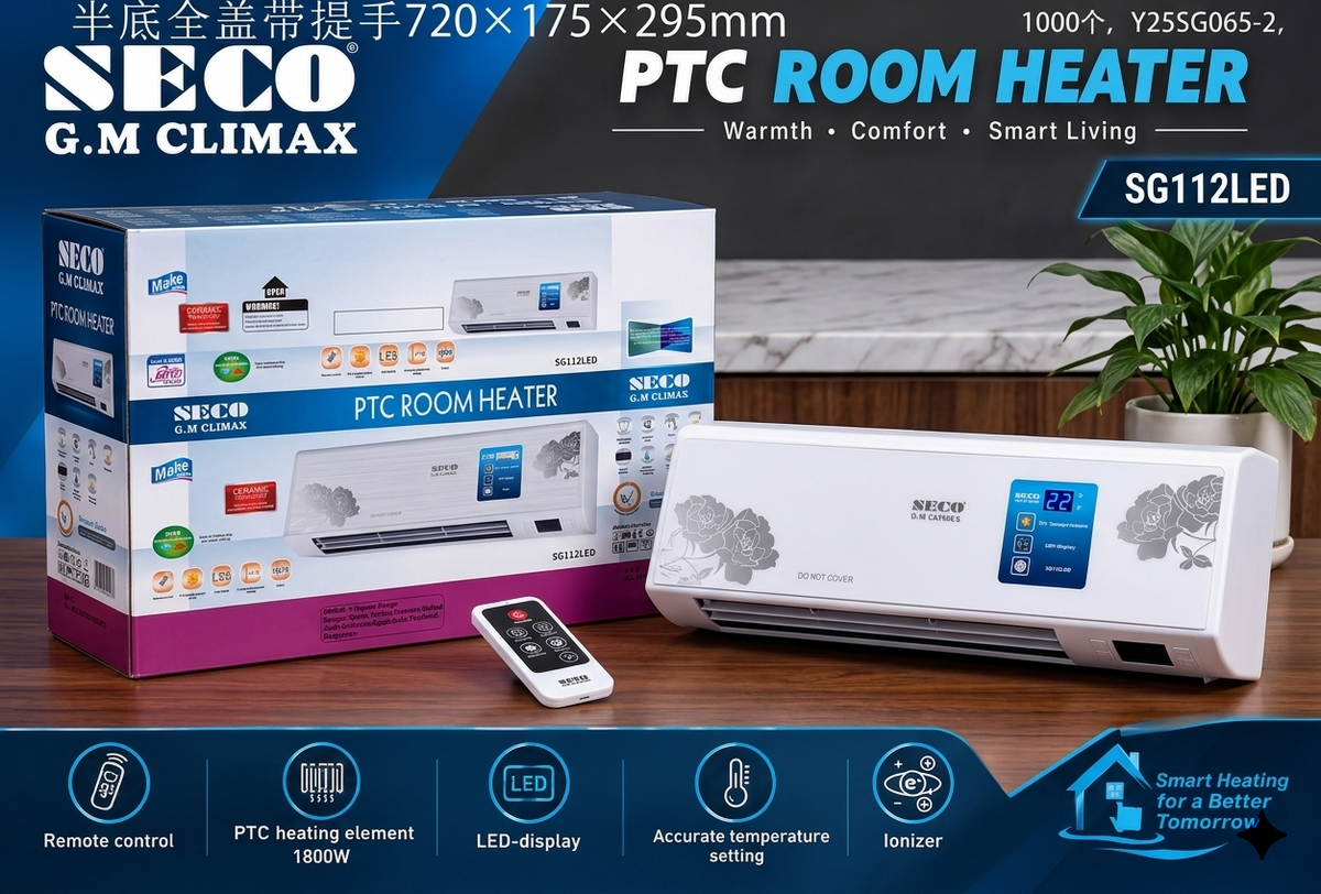 SECO SG112LED PTC Ceramic Room