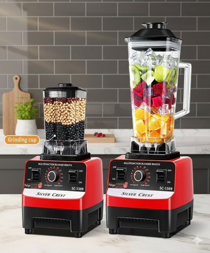 Original German Silver Crest 2 in 1 Blender & Grinder