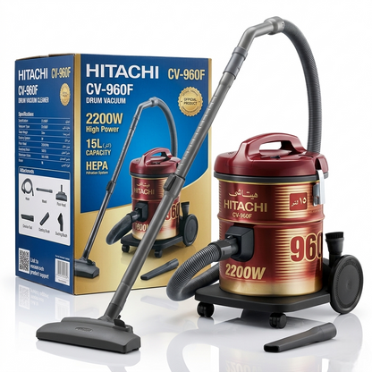 commercial Hitachi CV-960F vacuum cleaner wet and dry strong suction cleanervacuum cleaner 