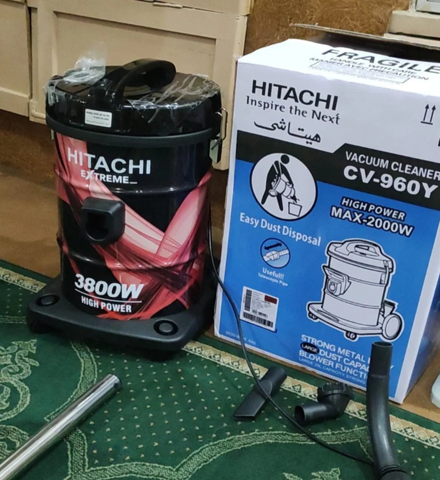 Hitachi 25 Liter Vacuum Cleaner Heavy Dust Sweeping Robot, Hoover