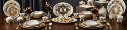 luxury 72 pcs dinnerware set