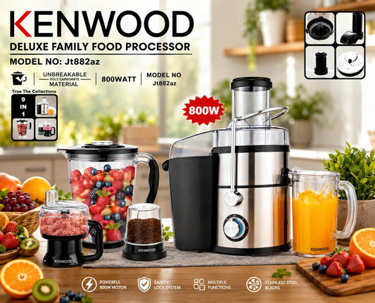 Kenwood JT882AZ Deluxe Family 9-in-1 Food Processor