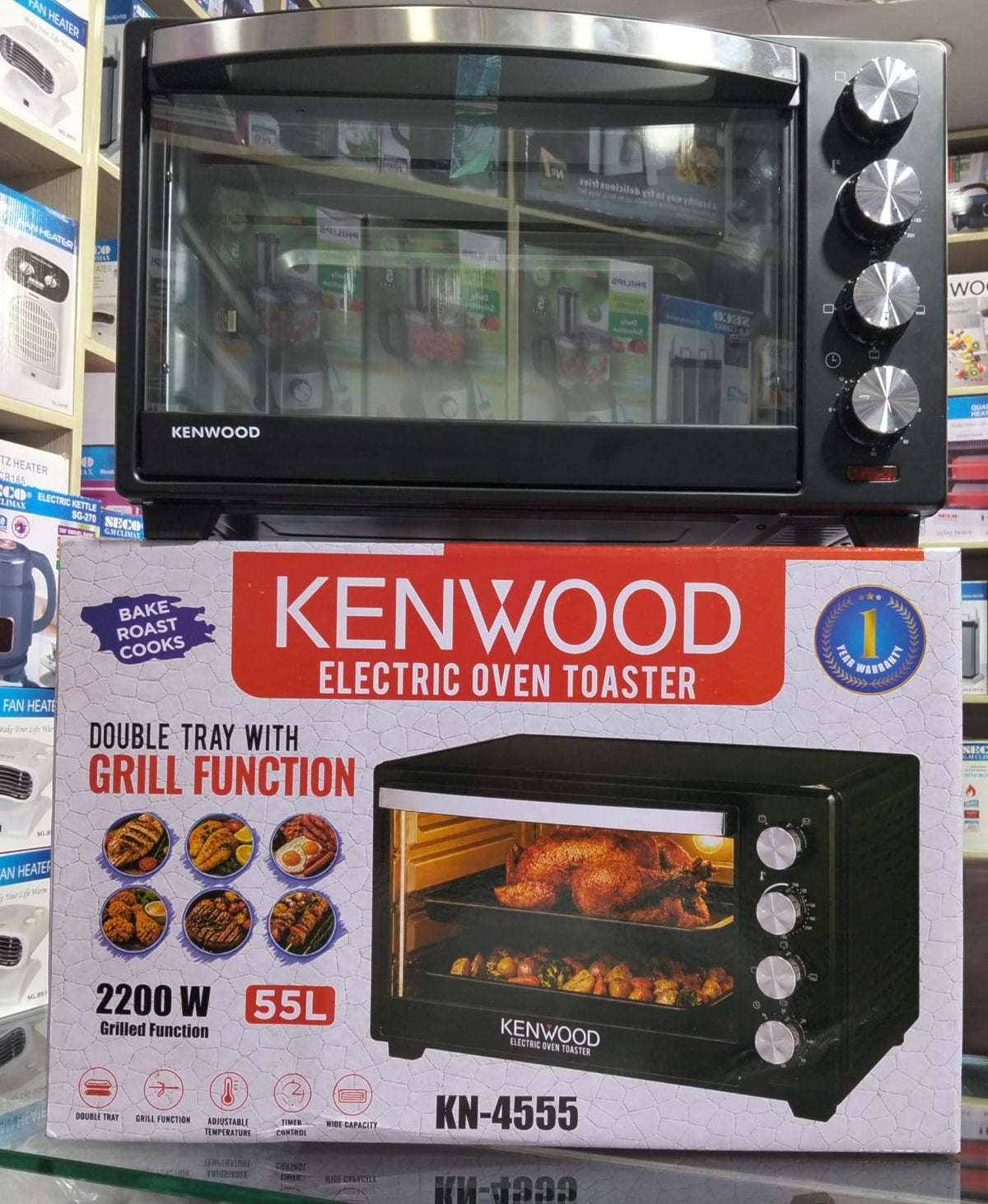 Kenwood KN-4555 Oven Toaster