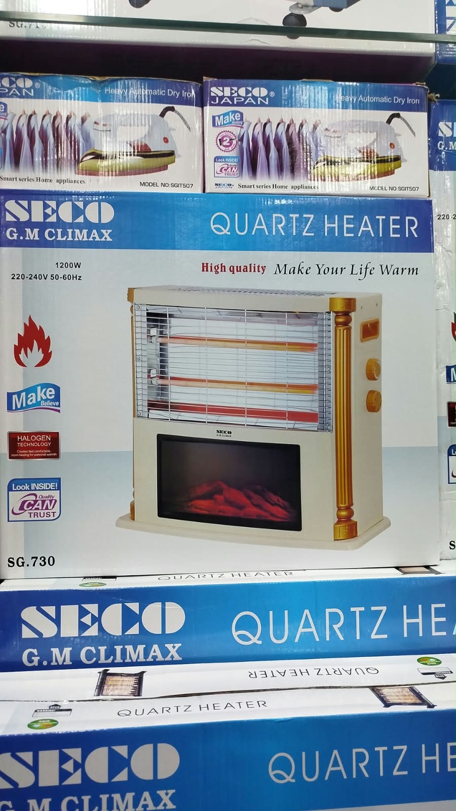 Original Appliances SECO SG.730 electric quartz heater