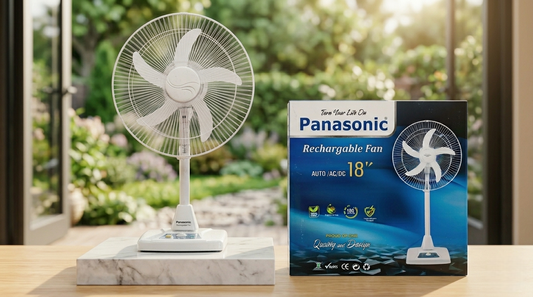 Panasonic 18 inch rechargeable fan Pakistan