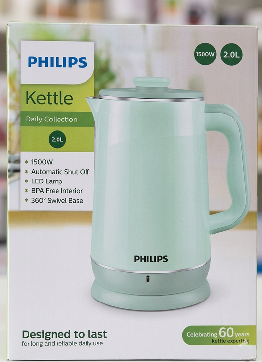 Philips Daily Collection Kettle Price in Pakistan | 2.0L 1500W Electric Kettle - Original Appliances