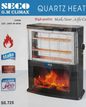SECO G.M. CLIMAX Fireplace Heater