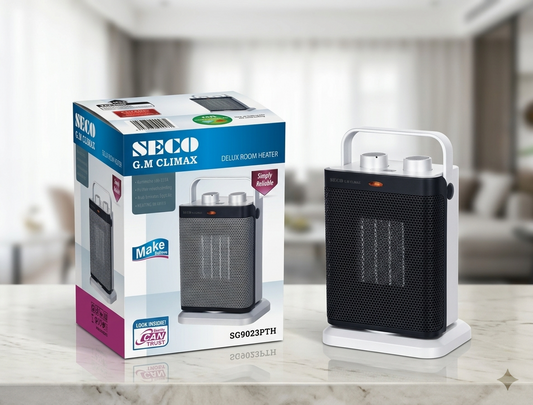 SECO G.M. CLIMAX SG9023PTH 1200W Ceramic Room Heater