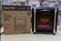  Electric Fireplace Quartz Tube Flame Heater with Flame Effect