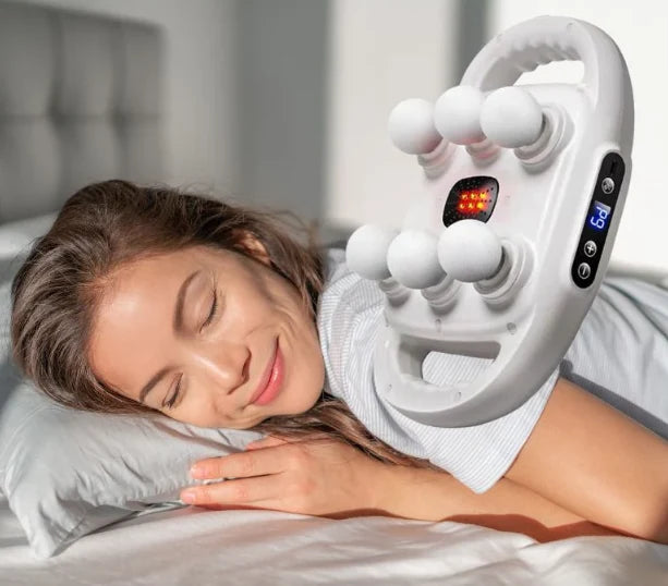 6 Head Massage Gun with 9 Modes and 9 Adjustable Intensity Levels