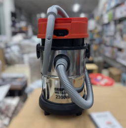 Geepas 25L Wet & Dry Stainless Steel Vacuum Cleaner 2300W GVC19011N